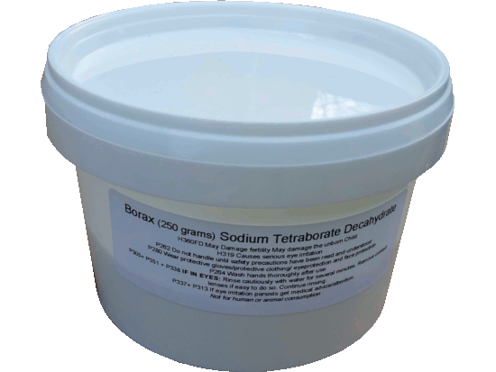 Borax 250 grams Sodium Tetraborate Decahydrate